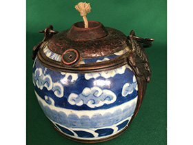 時代灯明油壺